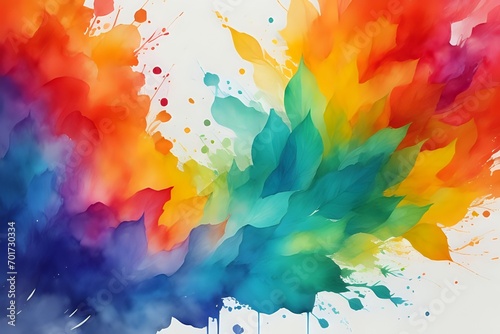 abstract watercolor background