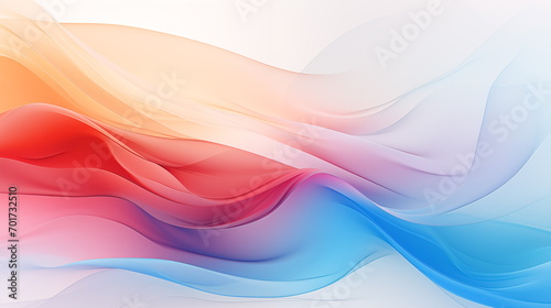 wallpaper abstract liquid ilustration, pastel, lining, wave, water color, presentation backgound. Generated AI. © jirayut