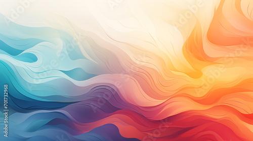 wallpaper abstract liquid ilustration, pastel, lining, wave, water color, presentation backgound.  Generated AI.