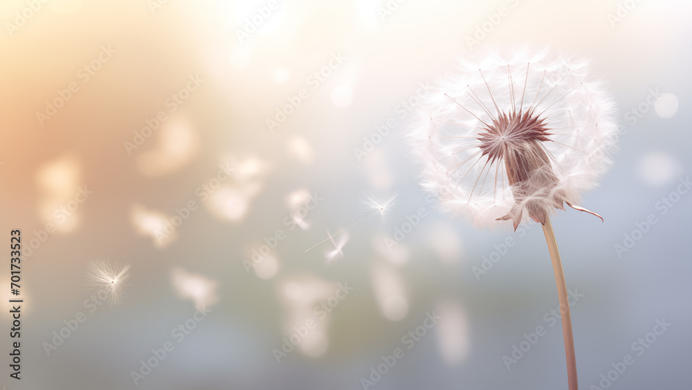 Dandelion Dreams, A Soft Silhouette