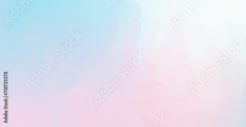 Colorful Bright Blue And Pink Watercolor Abstract Background. Wallpaper. Vector Illustration photo