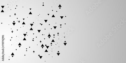 Vectors Abstract triangle background, Fashion design print triangle pattern.