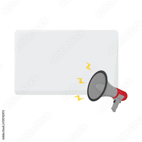 megaphone illustration