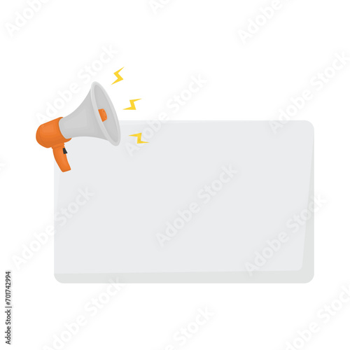 megaphone illustration