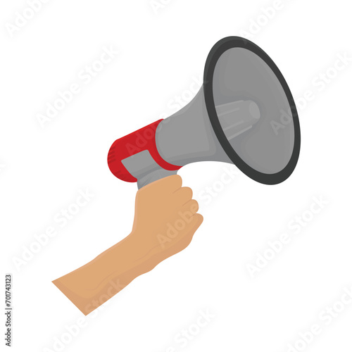 megaphone illustration