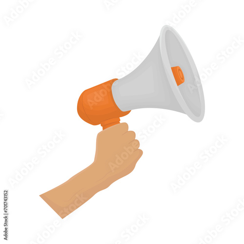 megaphone illustration