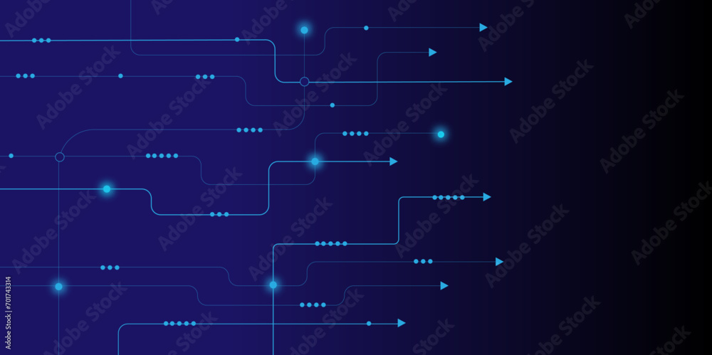 Vectors Global communication technology background with dots and lines connection. Digital big data visualization and electronic circuit board concept. Vectors Global communication technology background with dots and lines connection. Digital big data visualization and electronic circuit board concept.