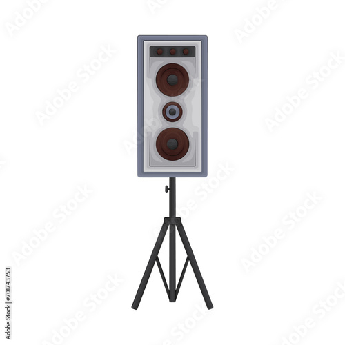 Illustration of music speaker 