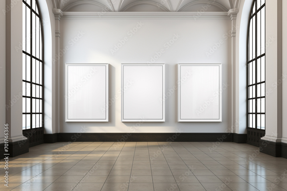 Minimalist Poster Frame Mockup Gallery created with Generative AI Minimalist Poster Frame Mockup Gallery created with Generative AI
