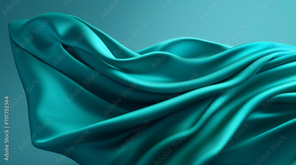 Beautiful pastel silk cloth