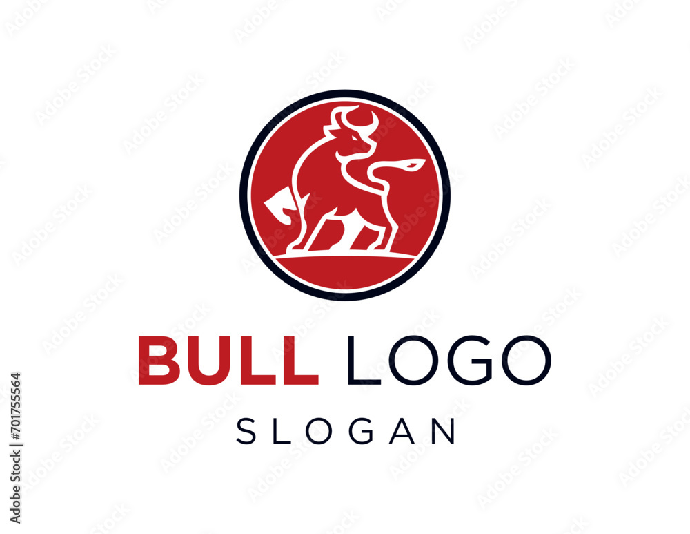 The logo design is about Bull and was created using the Corel Draw 2018 application with a white background. The logo design is about Bull and was created using the Corel Draw 2018 application with a white background.