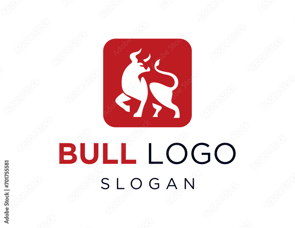 The logo design is about Bull and was created using the Corel Draw 2018 application with a white background. The logo design is about Bull and was created using the Corel Draw 2018 application with a white background.