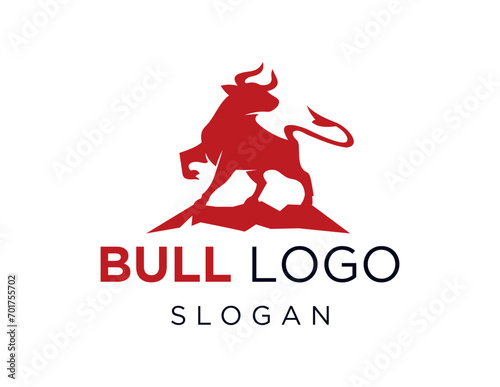 Wallpaper Mural The logo design is about Bull and was created using the Corel Draw 2018 application with a white background. Torontodigital.ca