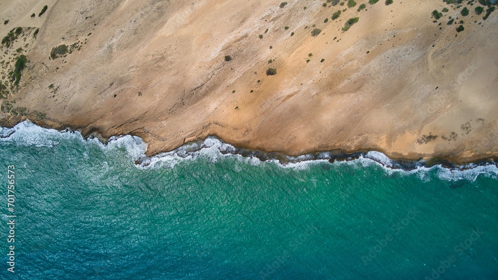 tomas aéreas de Paraguaná, salinas de las y cabo san román en falcón Venezuela