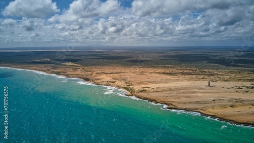 tomas aéreas de Paraguaná, salinas de las y cabo san román en falcón Venezuela