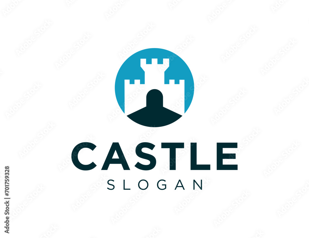 The logo design is about Castle and was created using the Corel Draw 2018 application with a white background. The logo design is about Castle and was created using the Corel Draw 2018 application with a white background.