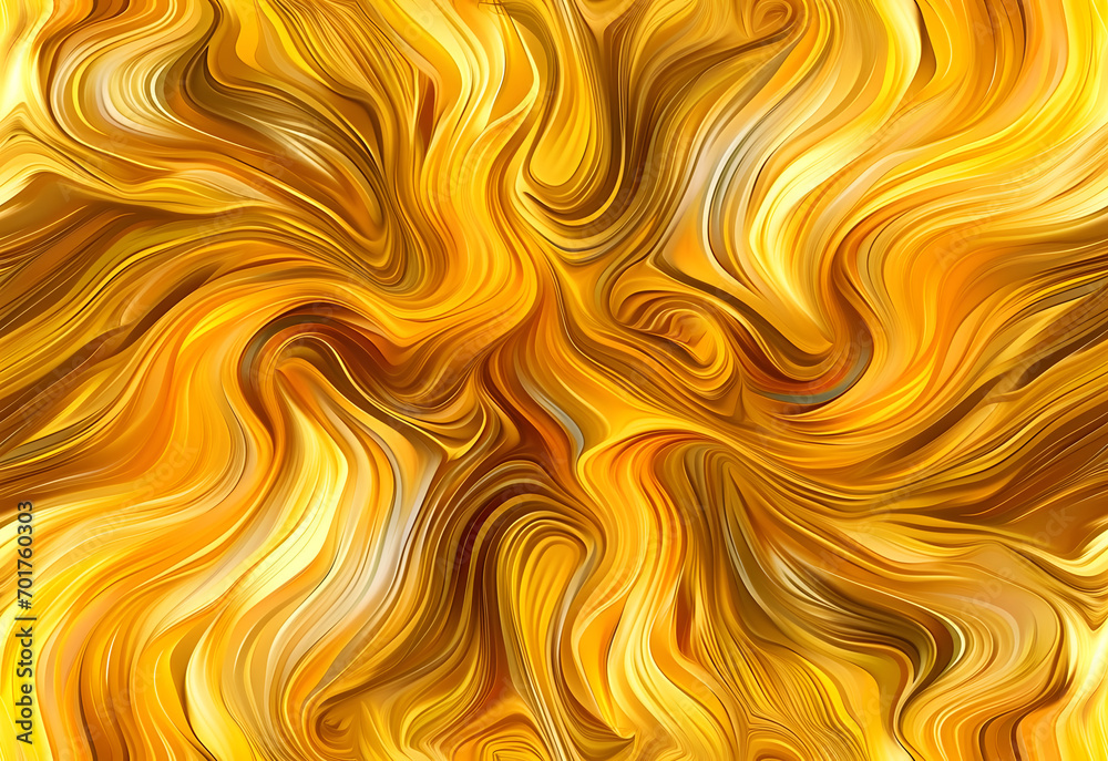 Golden Swirls Abstract Painting Golden Swirls Abstract Painting