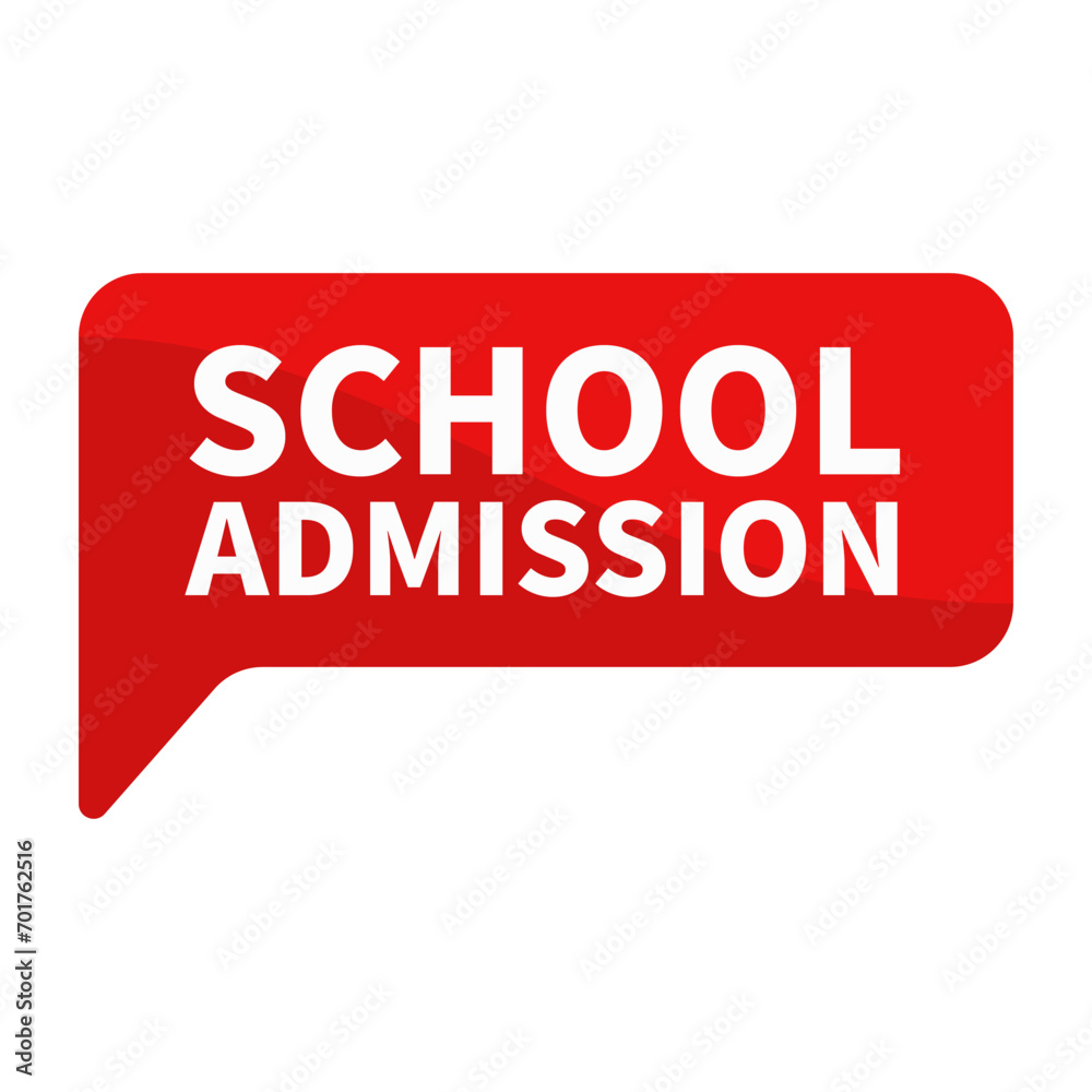 School Admission In Red Rectangle Shape For Promotion Recruitment Business Marketing Social Media Information
School Admission In Red Rectangle Shape For Promotion Recruitment Business Marketing Social Media Information