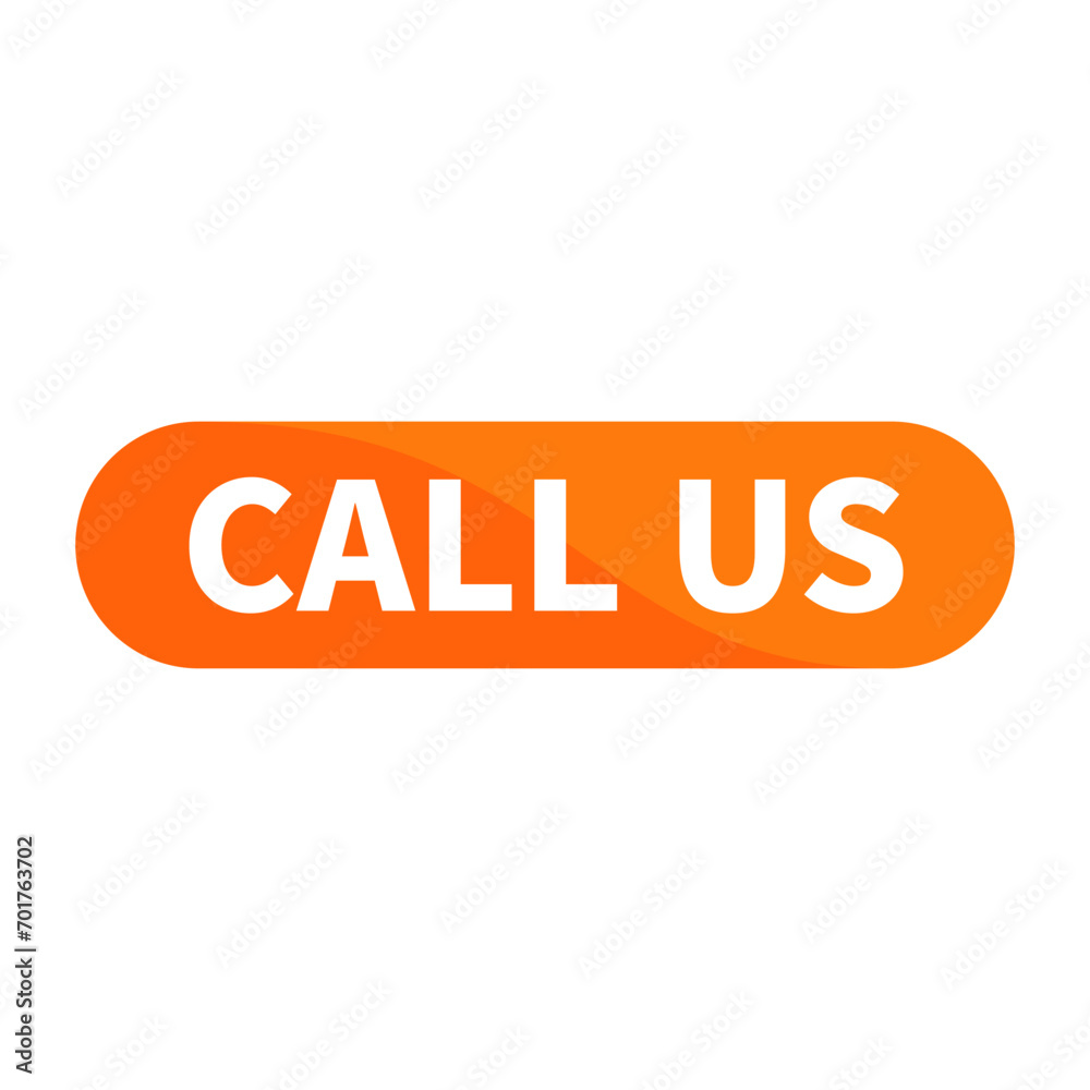 Call Us Button In Orange Rounded Rectangle Shape For Customer Service Advertisement Business Marketing Social Media Information
Call Us Button In Orange Rounded Rectangle Shape For Customer Service Advertisement Business Marketing Social Media Information
