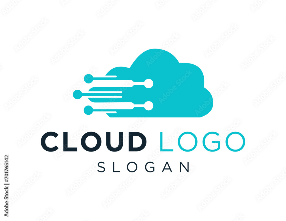 The logo design is about Cloud and was created using the Corel Draw 2018 application with a white background. The logo design is about Cloud and was created using the Corel Draw 2018 application with a white background.