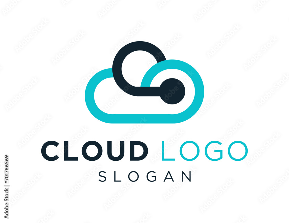 The logo design is about Cloud and was created using the Corel Draw 2018 application with a white background. The logo design is about Cloud and was created using the Corel Draw 2018 application with a white background.