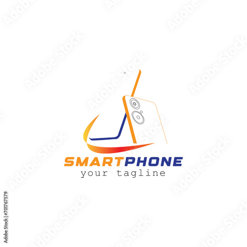  Modern smartphone logo designs concept vectors, and template designs