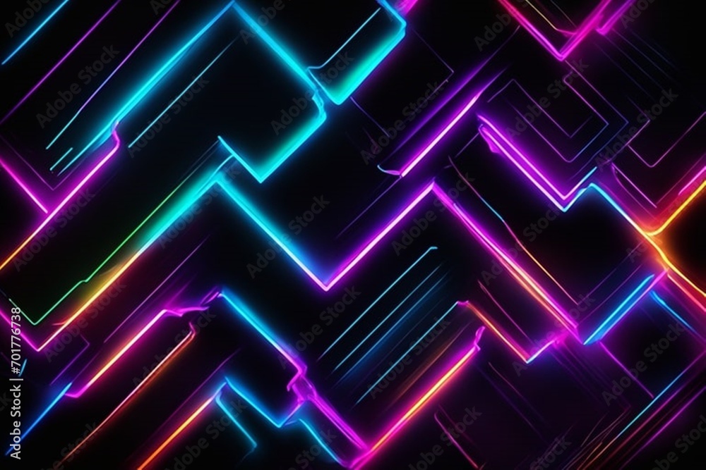 abstract glowing lines abstract glowing lines