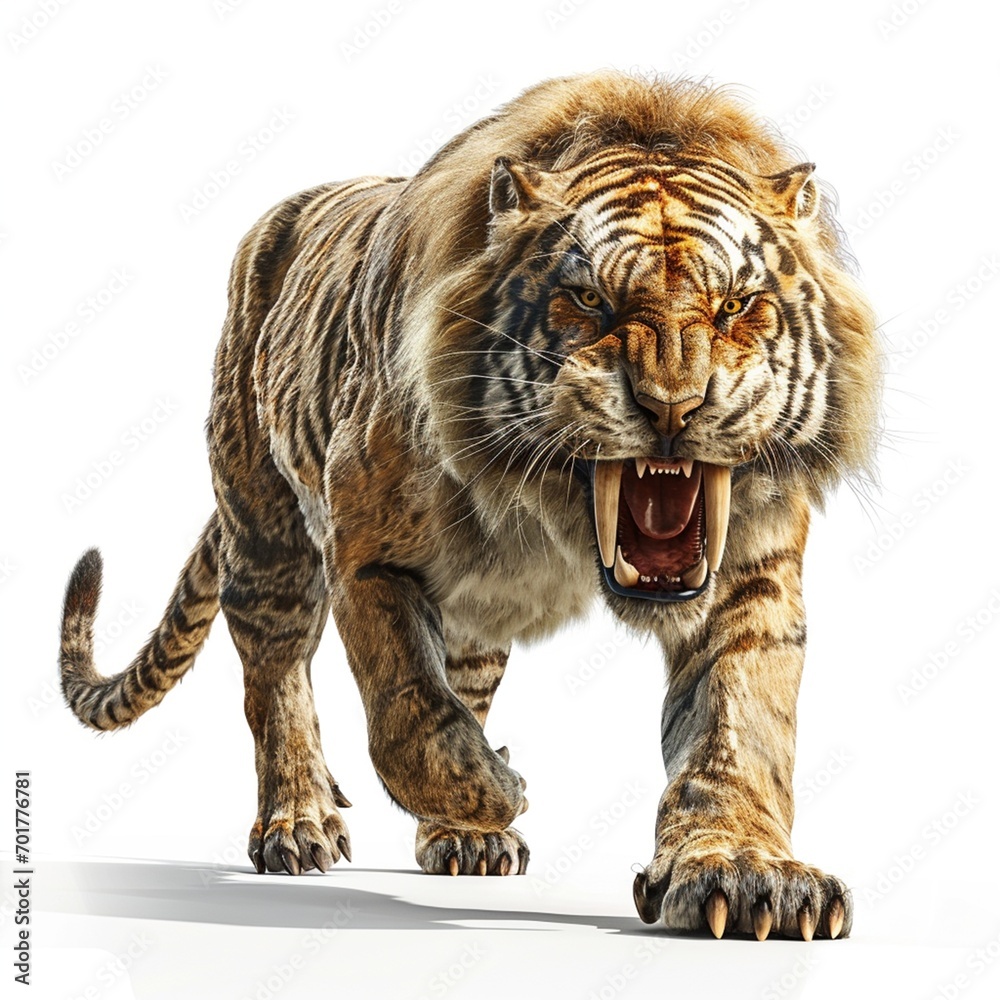 Obraz premium saber-toothed tiger