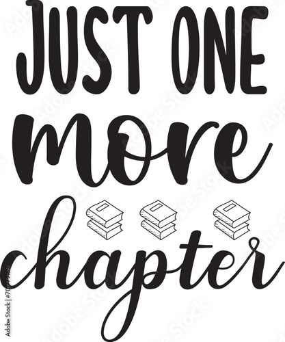Just one more chapter svg