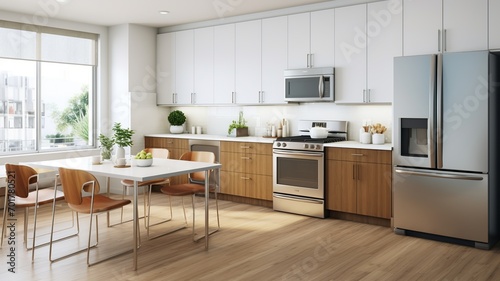 Modern, Bright, and Airy Kitchen Design   © Kristian