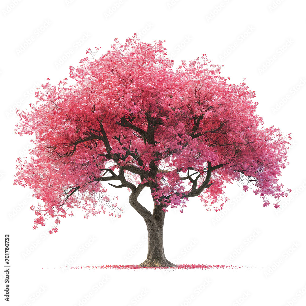 Obraz premium beautiful tree isolated on white