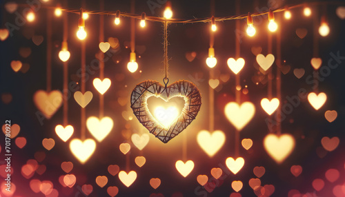 Heart of Light Romantic Illumination