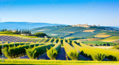 vineyard in region country