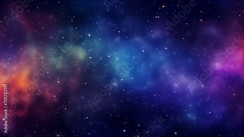 Mystic Starfield Galaxy - Ethereal Space Background photo