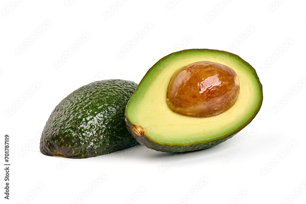 Avocado, isolated on white background. Avocado, isolated on white background.