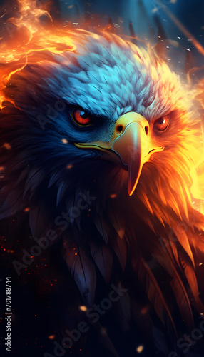 Fire Eagle Art © Harun