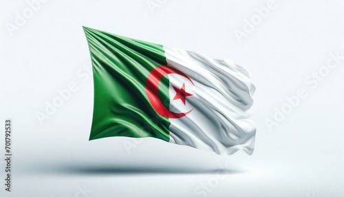 Algeria Flag in Full Glory