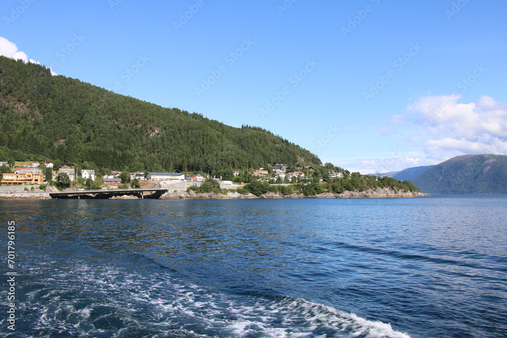 Sognefjorden and mountains