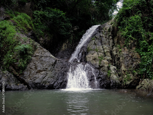 Curug Aren  Sentul Forest Club is a layered waterfall located in the Sentul Forest Club tourist area. In this area there is also the Tepi Hutan Coffee cafe  Bukit Bidadari restaurant  river  accommoda