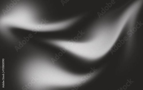 Black and white abstract gradient noisy grain background texture, Contemporary art, wave design.