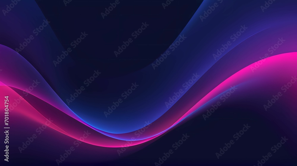 Abstract Elegance: Luminous Waves in a Dusk-to-Dawn Gradient Abstract Elegance: Luminous Waves in a Dusk-to-Dawn Gradient