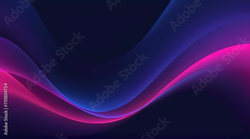 Abstract Elegance: Luminous Waves in a Dusk-to-Dawn Gradient