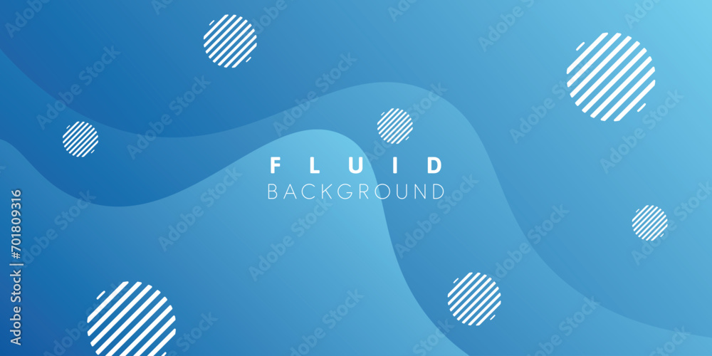 Abstract gradient blue background with geometric shapes and curved lines. line effect. Design of covers. Vector illustration EPS 10