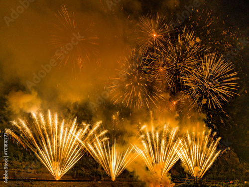 Rhein in Flammen in Oberwesel photo