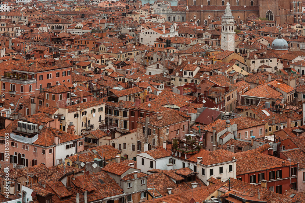 Roofs in Venice