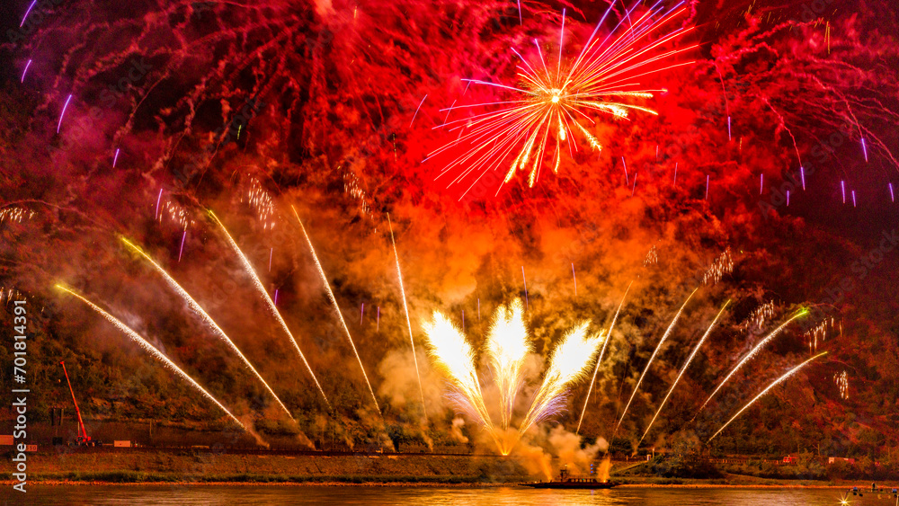 Feuerwerk - Rhein in Flammen in Oberwesel