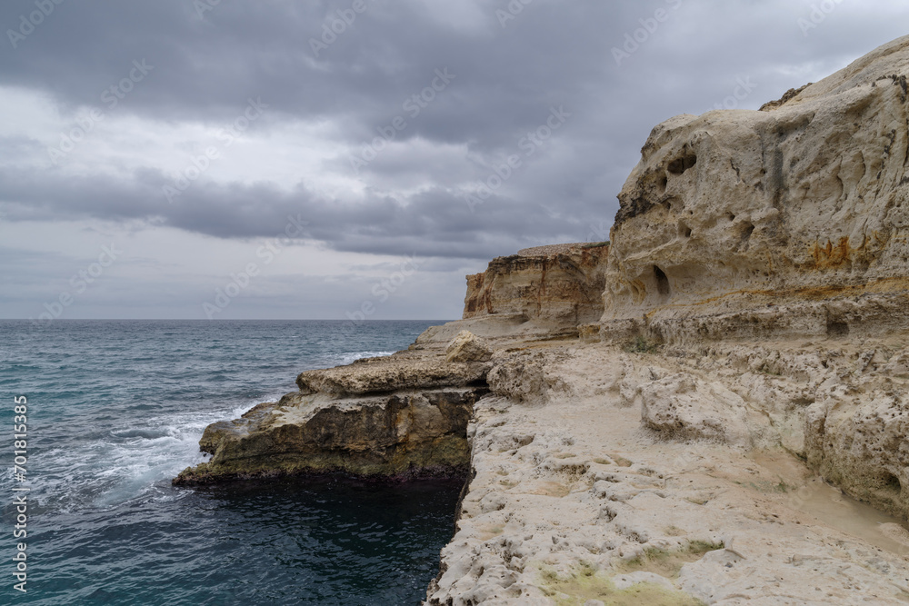 Sea stacks, Torre Sant'Andrea, Salento, Italy