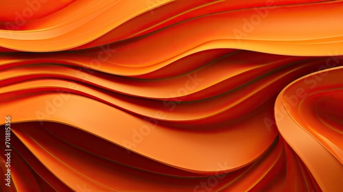 Orange paper background. Generative AI