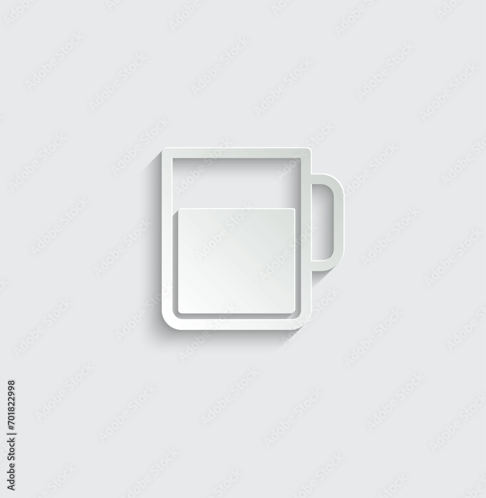 cup icon vector coffse time tea icon cafe logo cup icon vector coffse time tea icon cafe logo