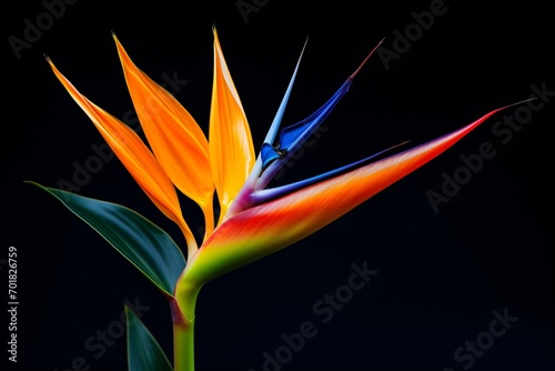 Bird of paradise tropical flower © Tarun